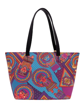Bolsa tote Pineda Covalin Caritas Sonrientes De Veracruz para mujer