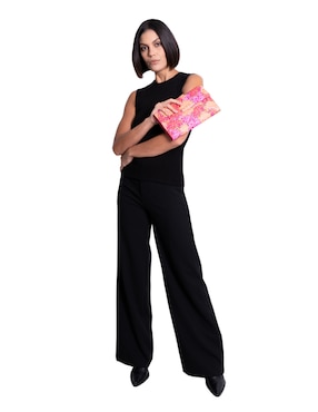 Bolsa clutch Pineda Covalin Cempasúchil para mujer