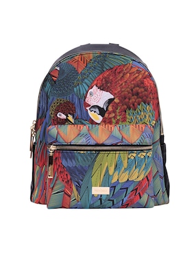 Mochila casual Pineda Covalin Guacamaya para mujer