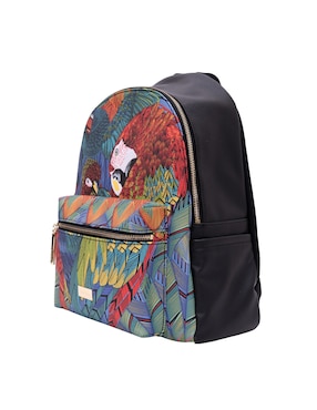 Mochila casual Pineda Covalin Guacamaya para mujer
