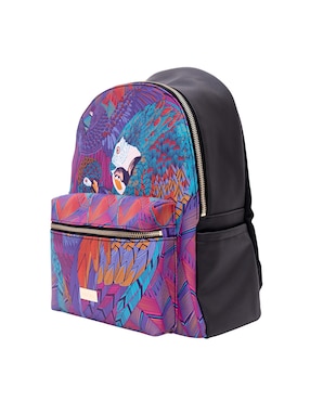 Mochila casual Pineda Covalin Guacamaya para mujer