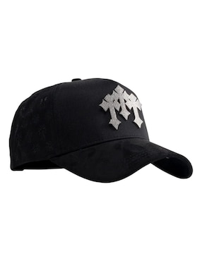 Gorra visera curva snapback casual Barbas Hats Cromo I para hombre