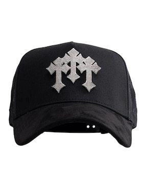 Gorra visera curva snapback casual Barbas Hats Cromo I para hombre