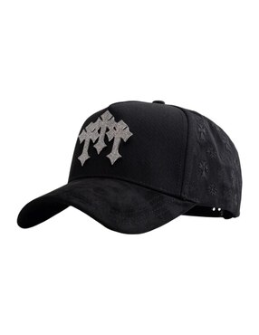 Gorra visera curva snapback casual Barbas Hats Cromo I para hombre