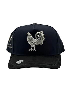 Gorra visera curva snapback casual Big Boss Gallo Navy Derby para hombre