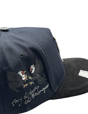 Gorra visera curva snapback casual Big Boss Gallo Navy Derby para hombre