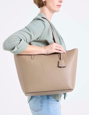 Bolsa tote Lauren Ralph Lauren de piel para mujer