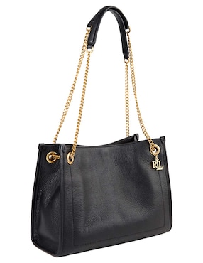 Bolsa satchel Lauren Ralph Lauren de piel para mujer