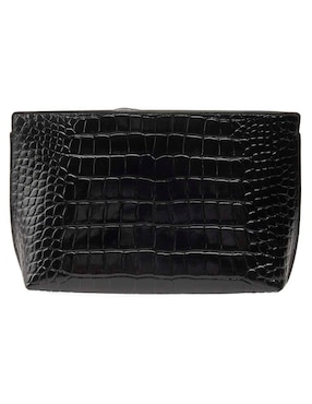 Bolsa wristlet Lauren Ralph Lauren de piel para mujer