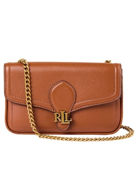 Bolsa crossbody Lauren Ralph Lauren de piel para mujer