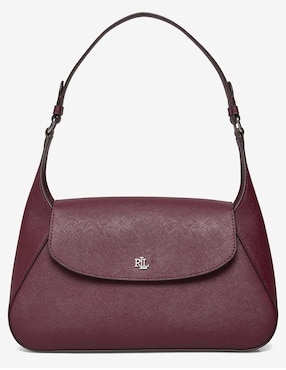 Bolsa shoulder Lauren Ralph Lauren de piel para mujer
