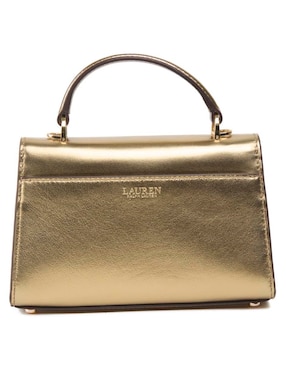 Bolsa satchel Lauren Ralph Lauren de piel para mujer