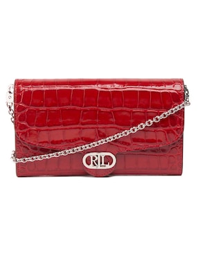 Bolsa crossbody Lauren Ralph Lauren de piel para mujer