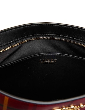 Bolsa crossbody Lauren Ralph Lauren de piel para mujer