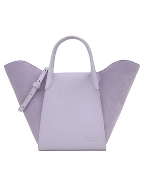 Bolsa satchel Tous Tulip de piel para mujer