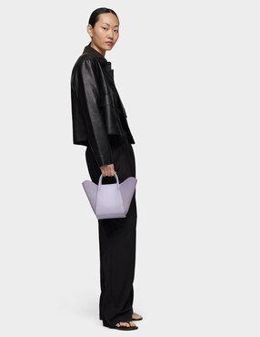 Bolsa satchel Tous Tulip de piel para mujer