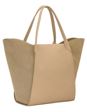 Bolsa shoulder Tous Tulip de piel para mujer