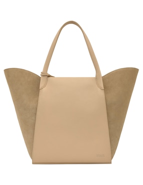 Bolsa shoulder Tous Tulip de piel para mujer