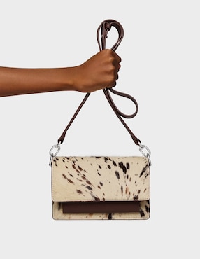 Bolsa bandolera Tous Audree Wild de piel para mujer