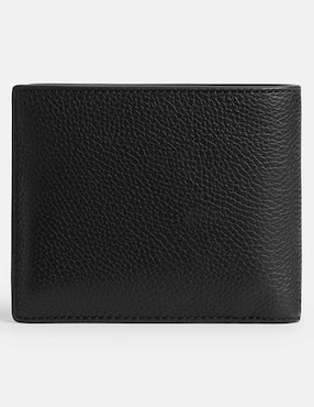 Cartera Coach Pebbled Leather para hombre