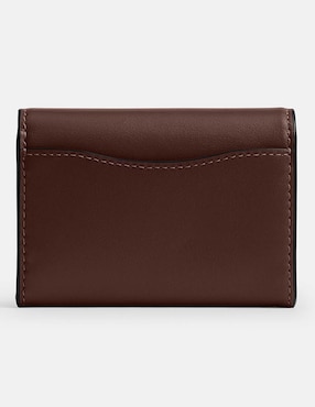 Tarjetero Coach piel Essential Flap para mujer