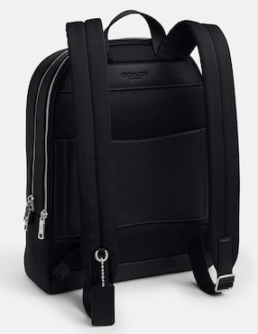 Mochila casual Coach Crossgrain Texture Leather para hombre