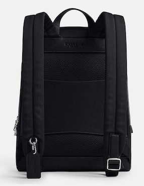 Mochila casual Coach Crossgrain Texture Leather para hombre
