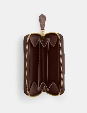 Tarjetero Coach Coated canvas signature para mujer