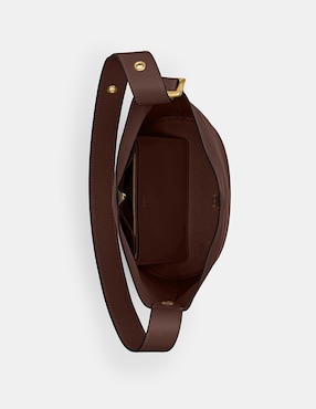 Bolsa shoulder Coach Natural Grain Leather de piel para mujer