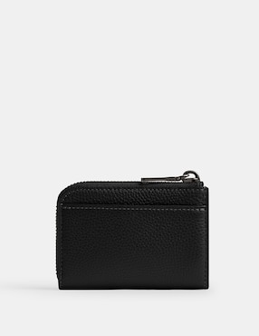 Tarjetero Coach piel Pebbled Leather para hombre