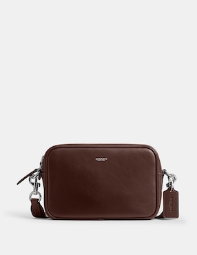 Bolsa crossbody Coach Natural Grain Leather de piel para hombre