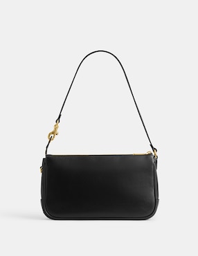 Bolsa shoulder coach natural grain leather de piel para mujer