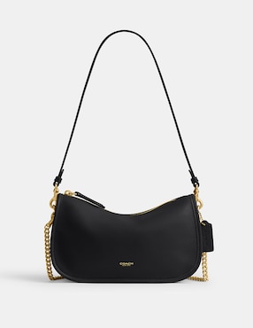 Bolsa crossbody Coach Natural Grain Leather de piel para mujer