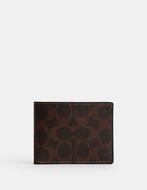 Cartera Coach Signature para hombre