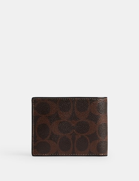 Cartera Coach Signature para hombre