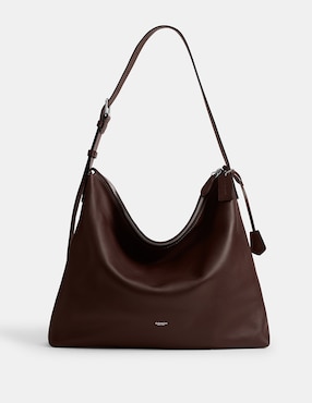 Bolsa messenger Coach Natural Grain Leather de piel para hombre