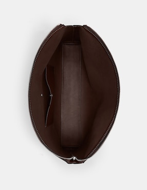 Bolsa messenger Coach Natural Grain Leather de piel para hombre