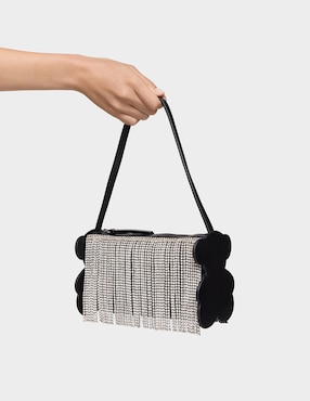 Bolsa shoulder Tous Salsi de cuero para mujer