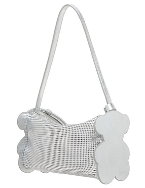Bolsa shoulder Tous Salsi de cuero para mujer