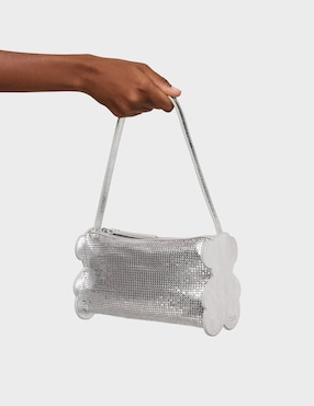 Bolsa shoulder Tous Salsi de cuero para mujer