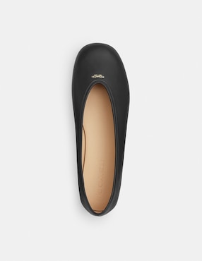 Balerina Coach Houston de piel para mujer
