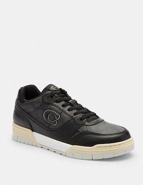 Tenis de piel Coach soho sig para hombre