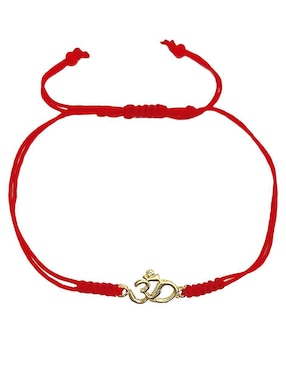 Pulsera Vangania de plata con acabado baño de oro