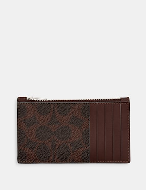 Tarjetero Coach piel Signature para hombre