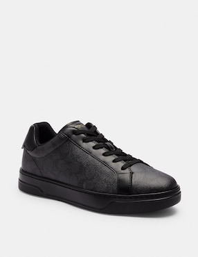 Tenis de piel Coach High Line Sig para hombre