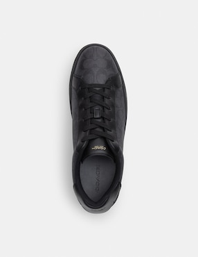 Tenis de piel Coach High Line Sig para hombre