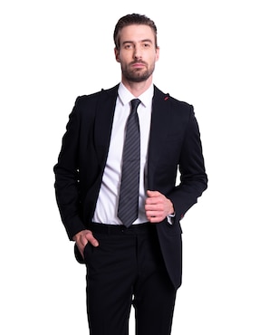 Corbata Pineda Covalin 6-8.5 cm de seda estampado gráfico para hombre