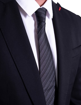 Corbata Pineda Covalin 6-8.5 cm de seda estampado gráfico para hombre