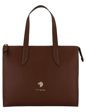 Bolsa shopper Prada de piel para mujer