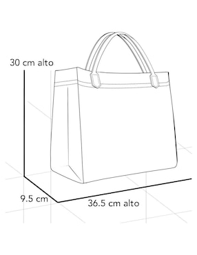 Bolsa shopper Prada de piel para mujer